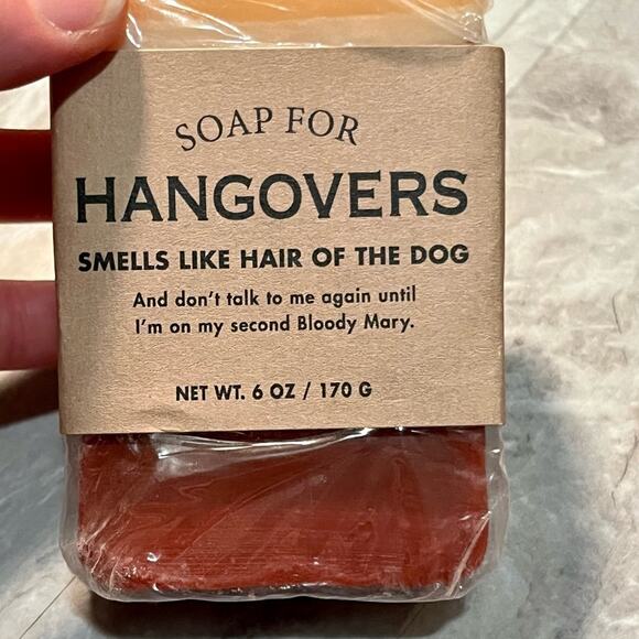 Organic artisan soap with humor: set of 2 - Picture 2 of 8